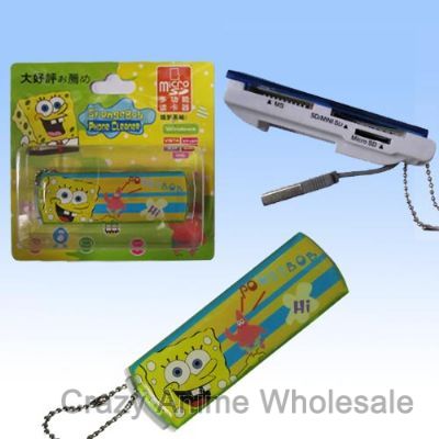 spongbob anime card reader