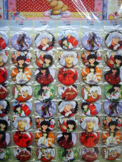 inuyasha anime brooch