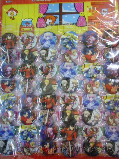 fate stay night anime brooch