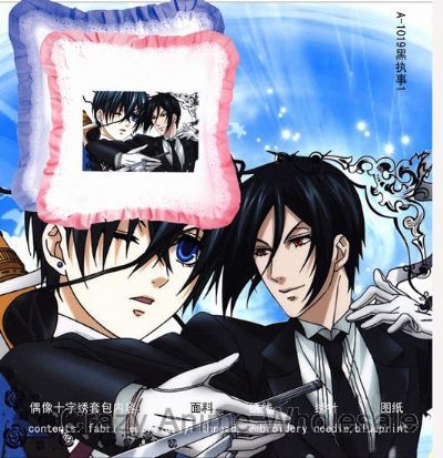 kuroshitsuji anime cushion
