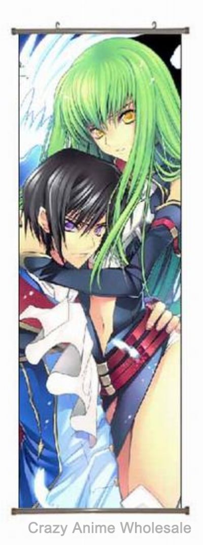 geass anime wallscroll