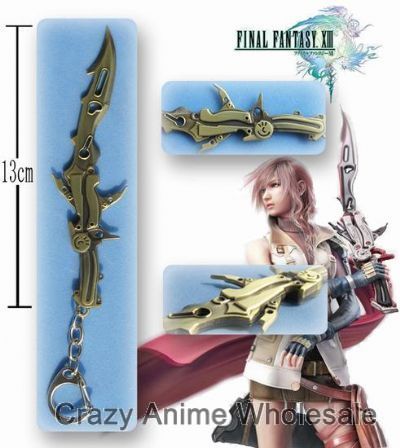 final fantasy anime keychain