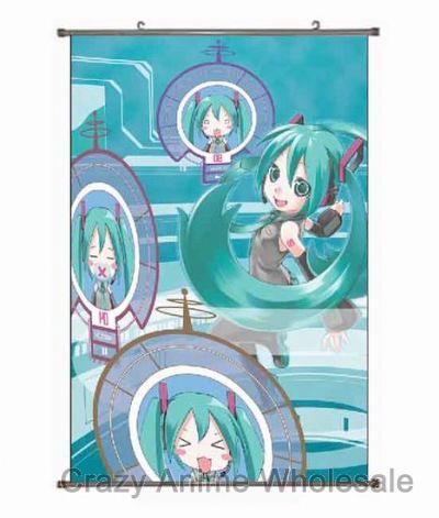 miku.hatsune anime wallscroll