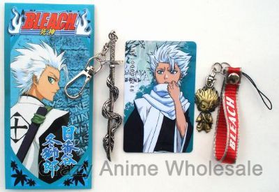 bleach anime keychain set