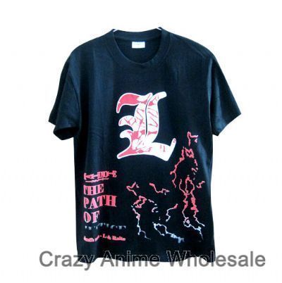 death note anime t-shirt