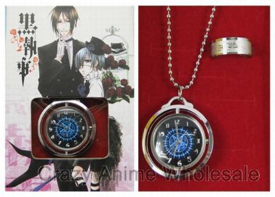 kuroshitsuji anime watch and ring