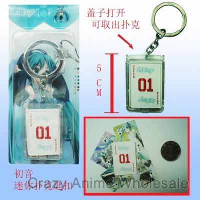 miku.hatsune anime keychain