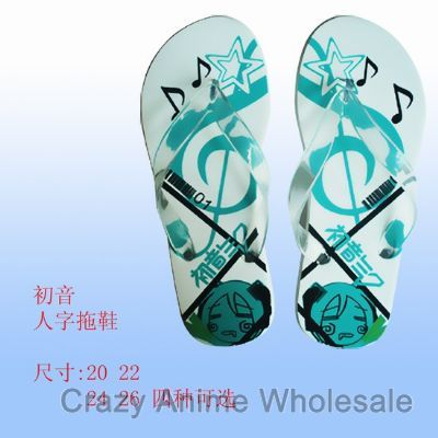 miku.hatsune anime slipper