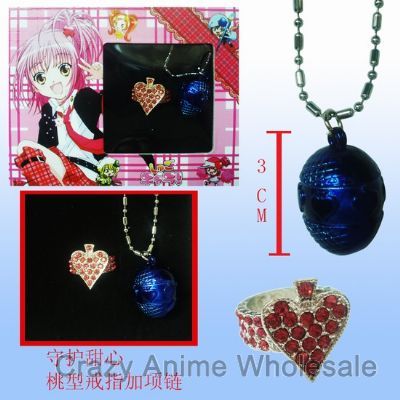 shugo chara anime ring and necklace