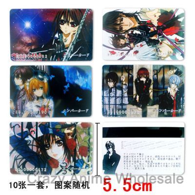 vampire anime member card