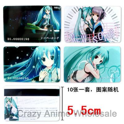 miku.hatsune anime member card