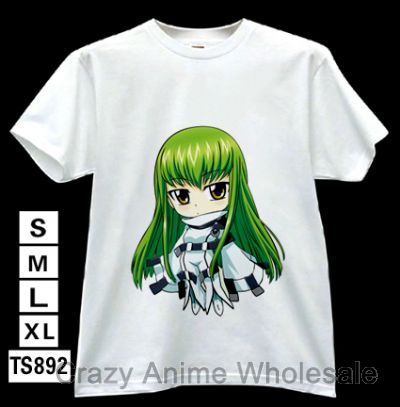 geass anime t-shirt