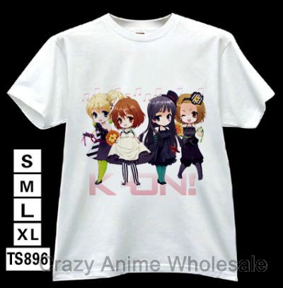 k-on! anime t-shirt