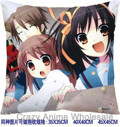 suzumiya haruhi anime cushion