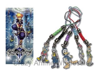 kingdom hearts anime phonestrap