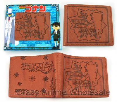 detective conan anime wallet