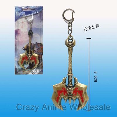 world of warcraft anime keychain