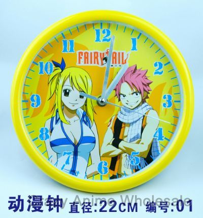 fairy tail anime clock