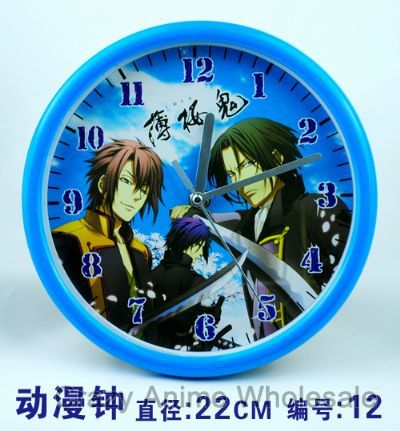 hakuoki anime clock