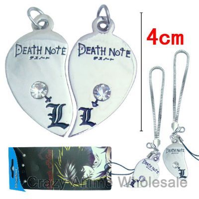 death note anime necklace