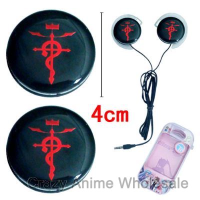 fullmetal alchemist anime earphone