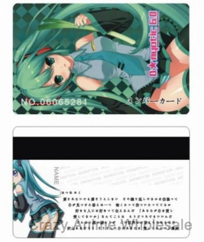 miku.hatsune anime member card