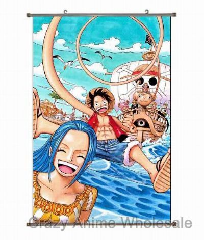 One Piece anime wallscroll