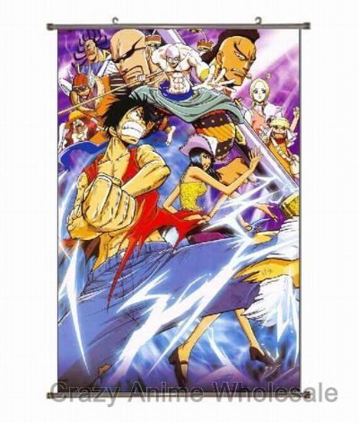 One Piece anime wallscroll