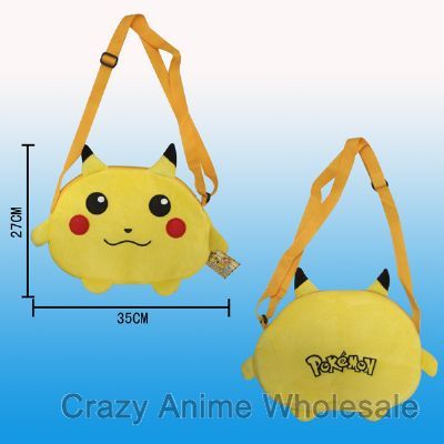 pokemon anime plush bag