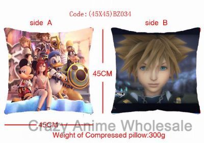 kingdom hearts anime cushion