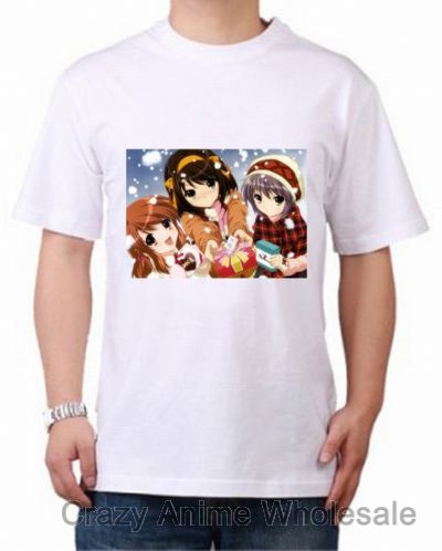 suzumiya haruhi anime t-shirt