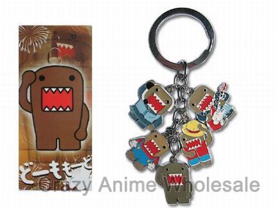 domo kun anime keychain