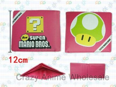 super mario anime wallet
