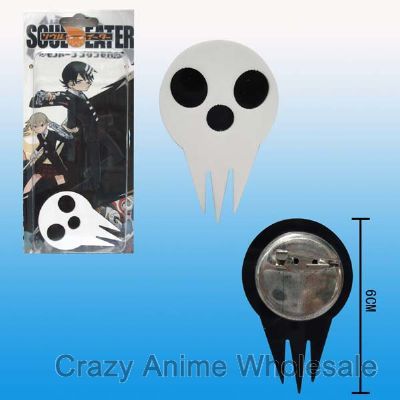 soul eater anime brooch