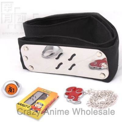 naruto anime headband set