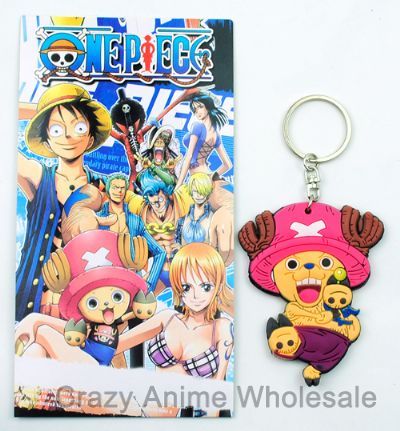 One Piece anime keychain