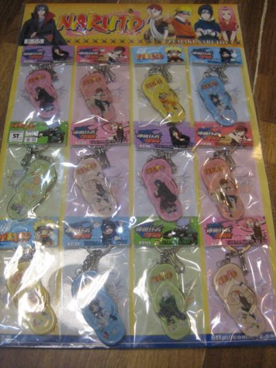 Naruto Anime keychain set