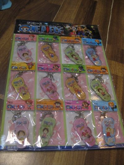 One Piece anime keychain