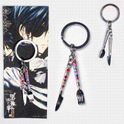 kuroshitsuji anime keychain