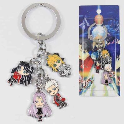 fate anime keychain