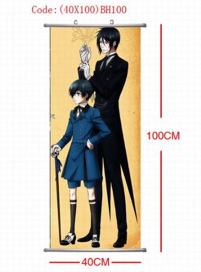 kuroshitsuji anime wallscroll