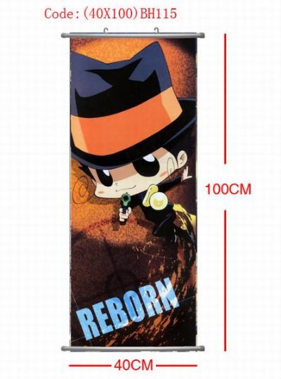 Hitman Reborn anime wallscroll