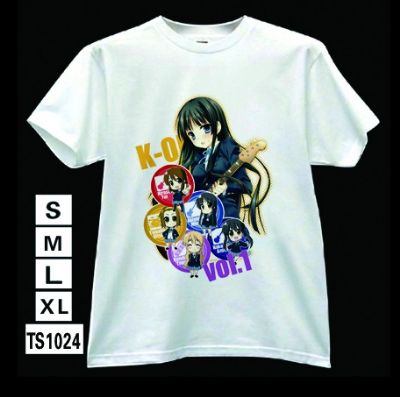 k-on! anime t-shirt