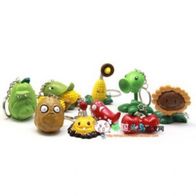 plants vs Zombies anime keychain