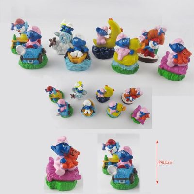 smurfs anime figure