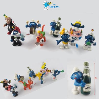 smurfs anime figure