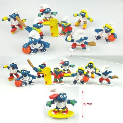 smurfs anime figure