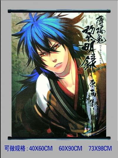 hakuoki anime wallscroll