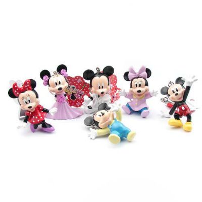 mickey anime keychain