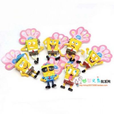 spongbob anime keychain